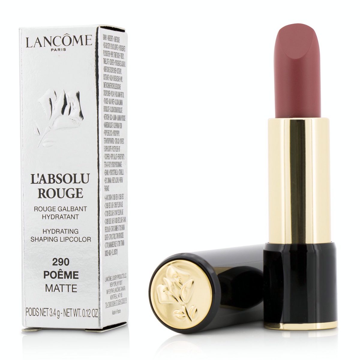 L Absolu Rouge Hydrating Shaping Lipcolor - # 290 Poeme (Matte) Lancome Image