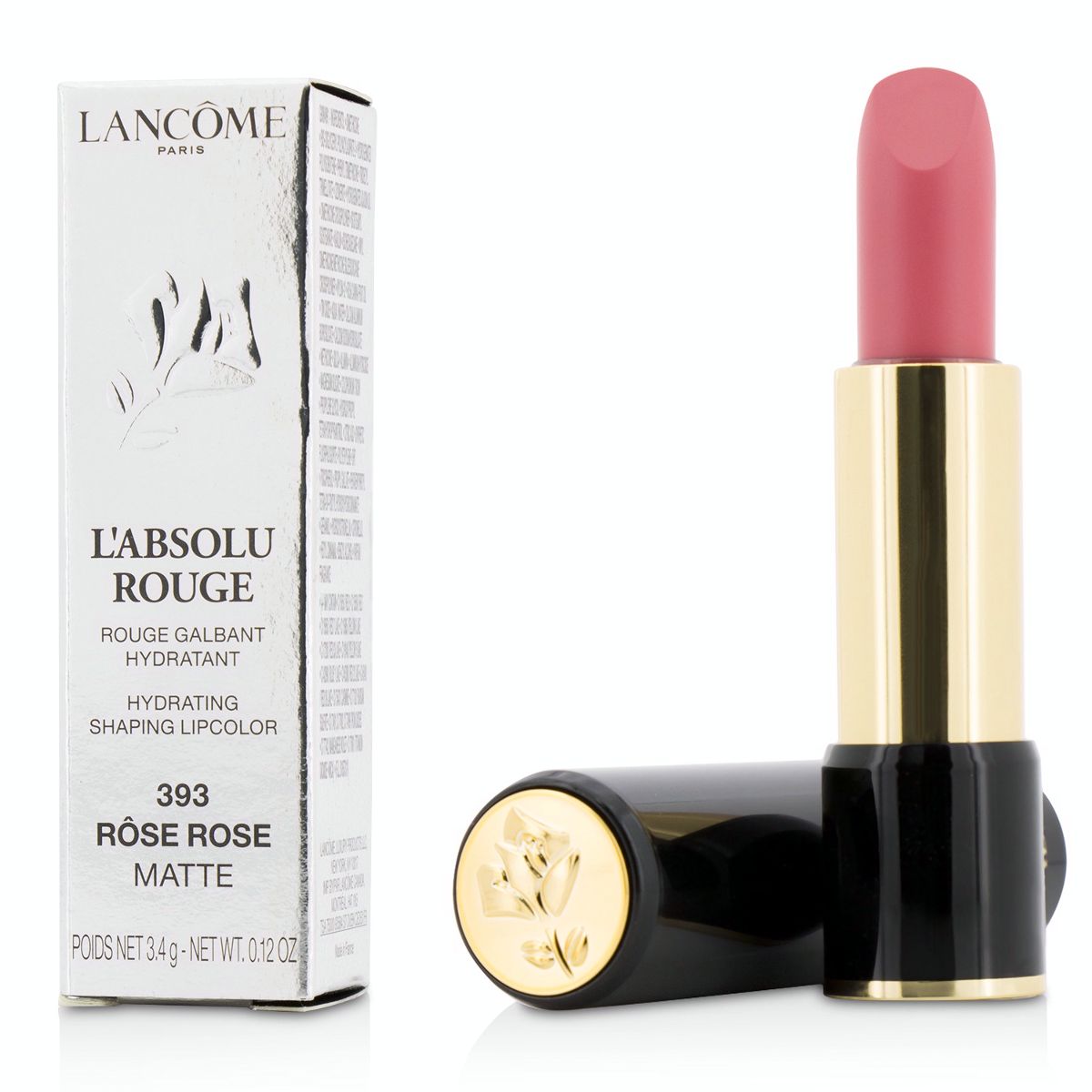 L Absolu Rouge Hydrating Shaping Lipcolor - # 393 Rose Rose (Matte) Lancome Image
