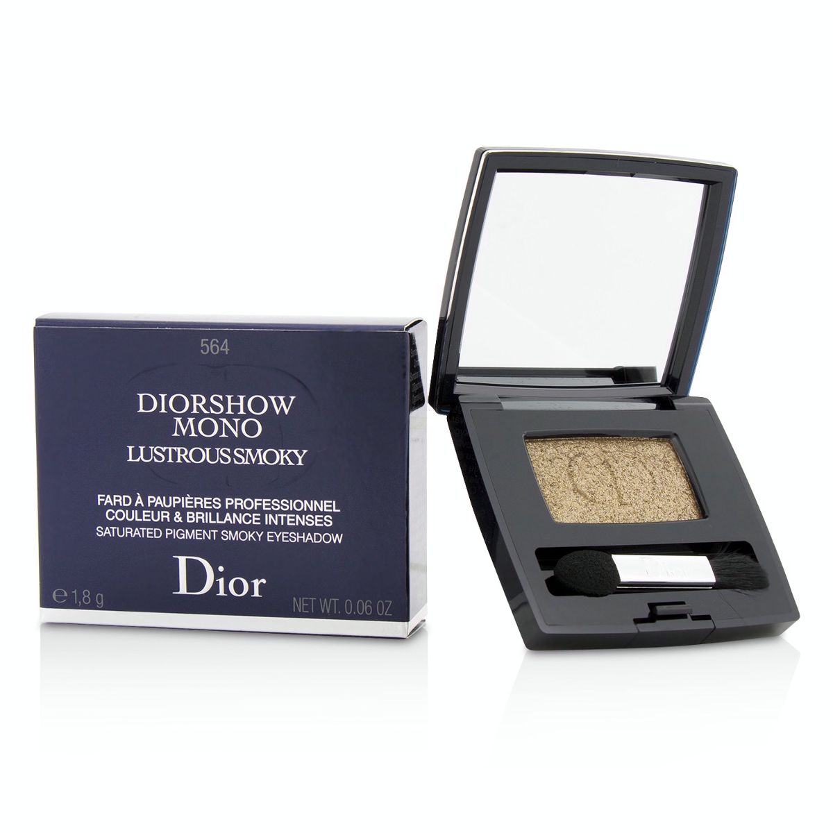Diorshow Mono Lustrous Smoky Saturated Pigment Smoky Eyeshadow - # 564 Fire Christian Dior Image