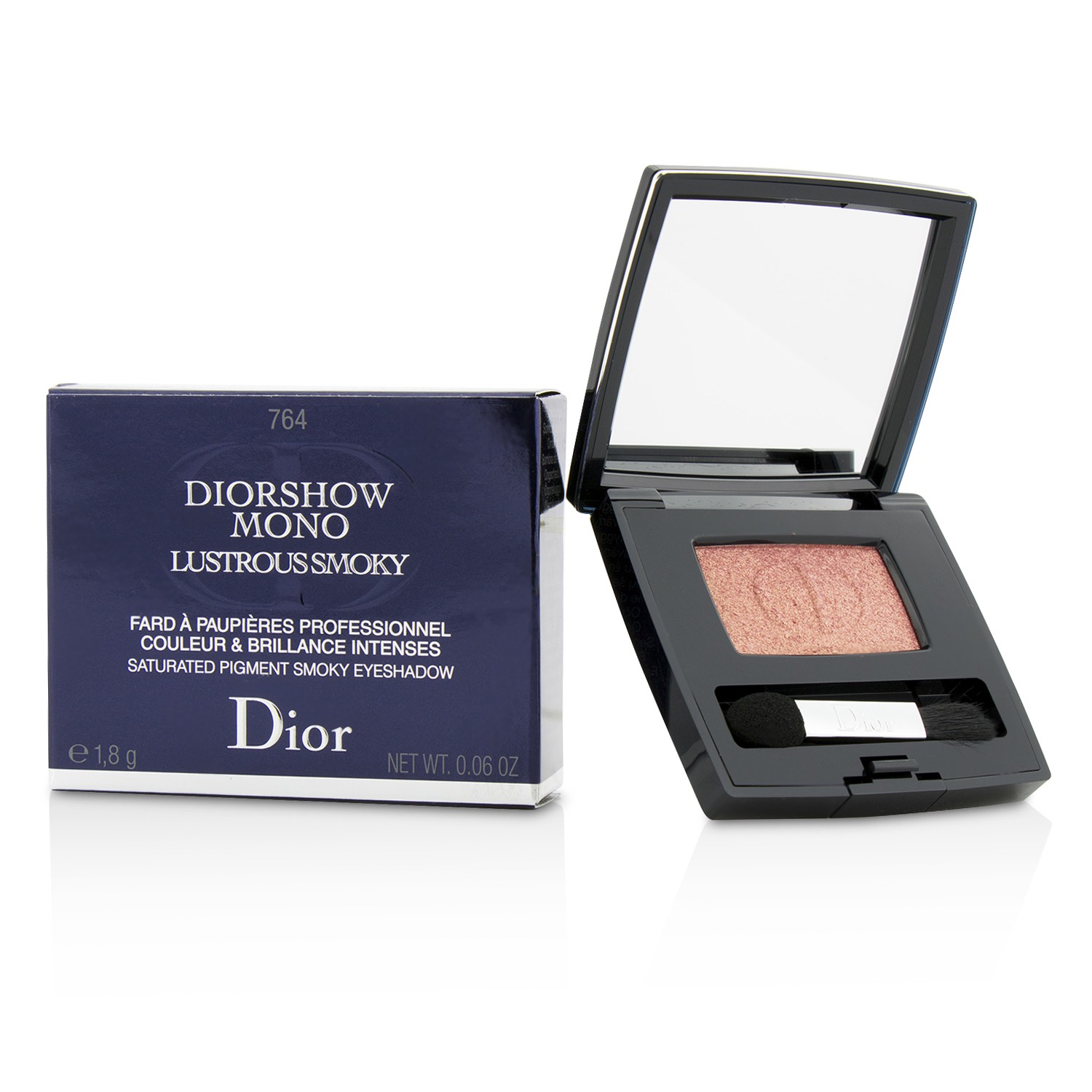 Diorshow Mono Lustrous Smoky Saturated Pigment Smoky Eyeshadow - # 764 Fusion Christian Dior Image