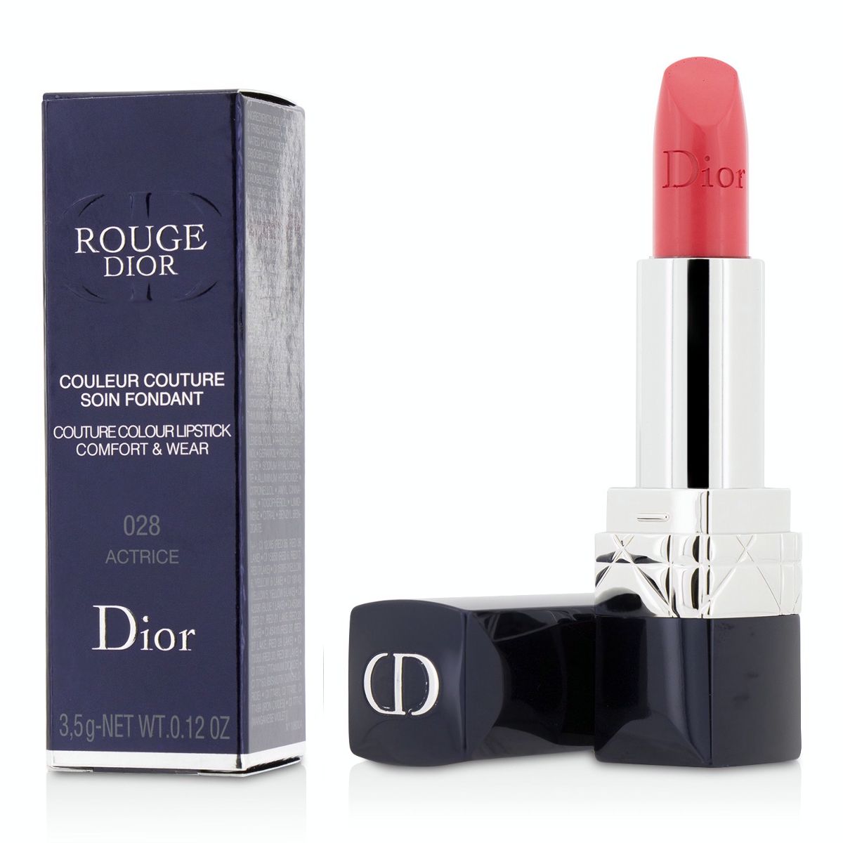 Rouge Dior Couture Colour Comfort  Wear Lipstick - # 028 Actrice Christian Dior Image