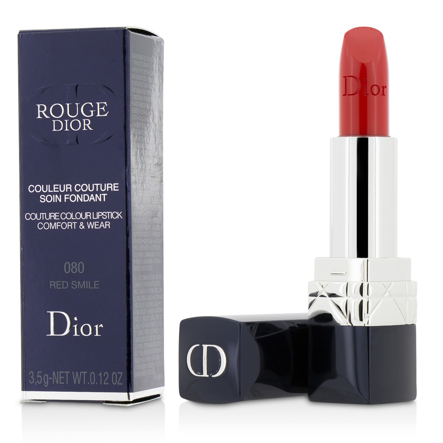 Rouge Dior Couture Colour Comfort & Wear Lipstick - # 080 Red Smile Christian Dior Image