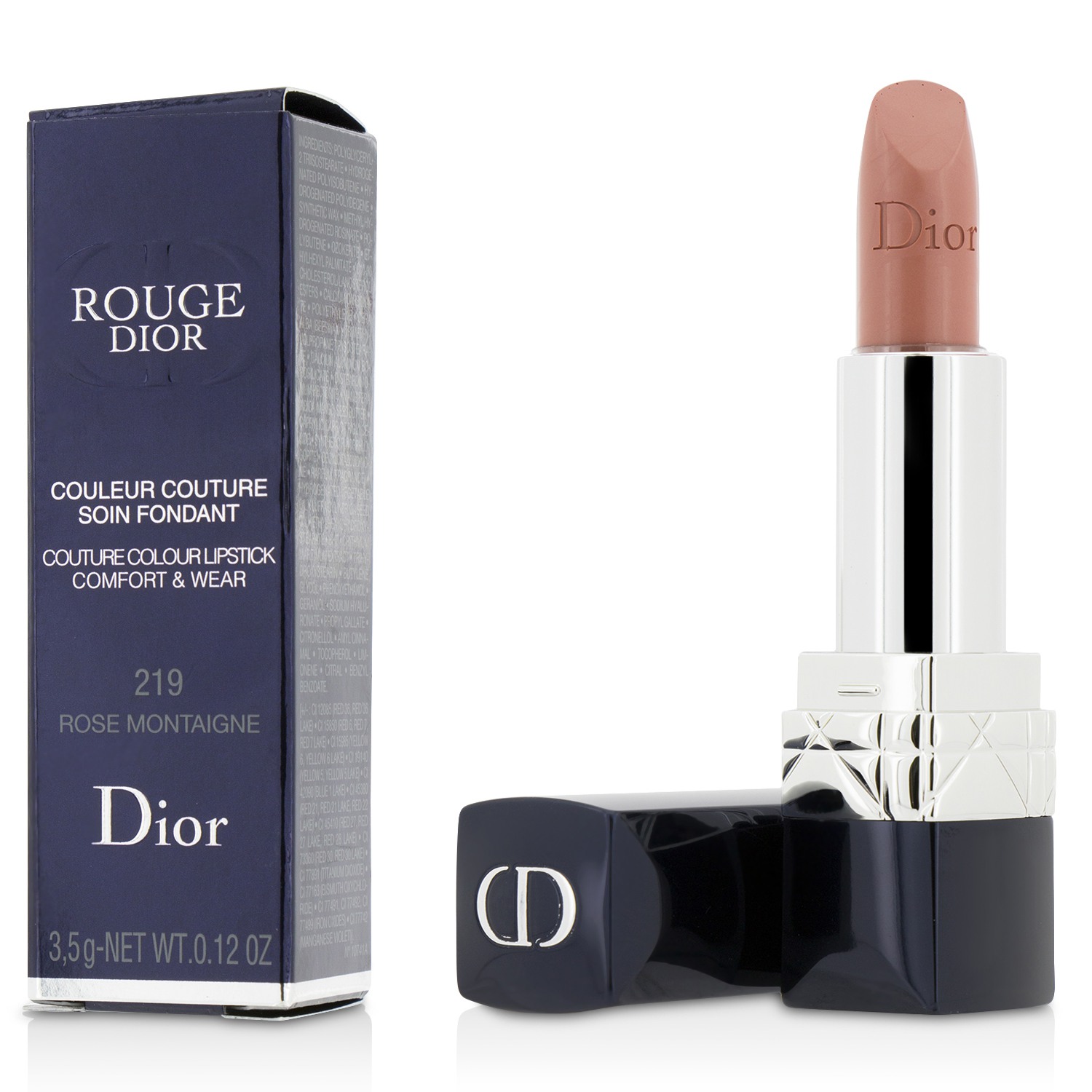 Rouge Dior Couture Colour Comfort & Wear Lipstick - # 219 Rose Montaigne Christian Dior Image