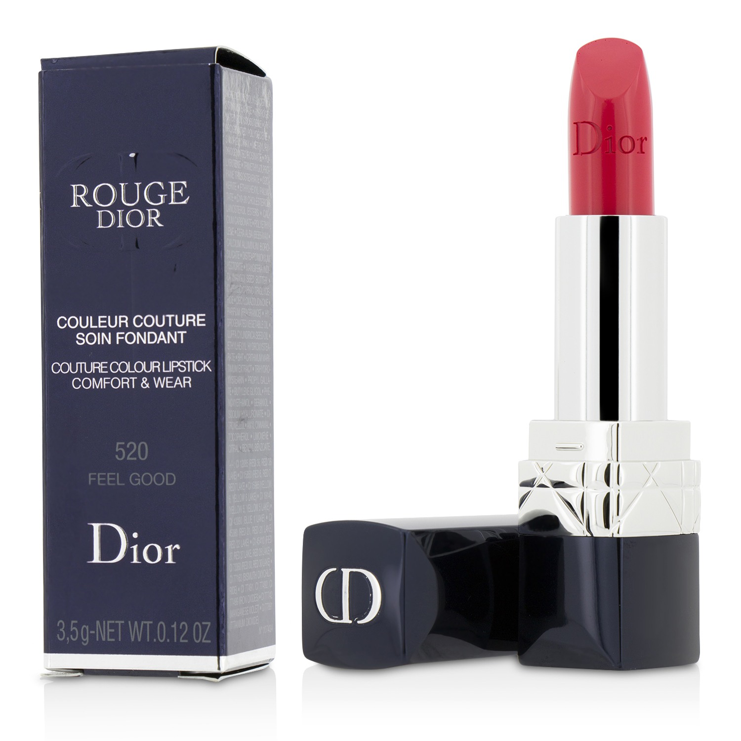 Rouge Dior Couture Colour Comfort & Wear Lipstick - # 520 Feel Good Christian Dior Image