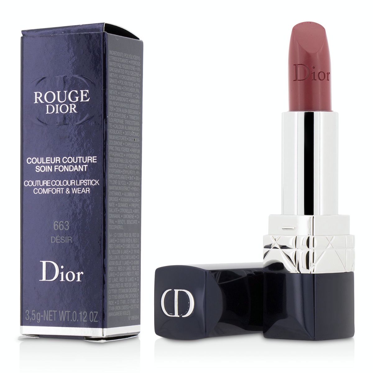 Rouge Dior Couture Colour Comfort  Wear Lipstick - # 663 Desir Christian Dior Image