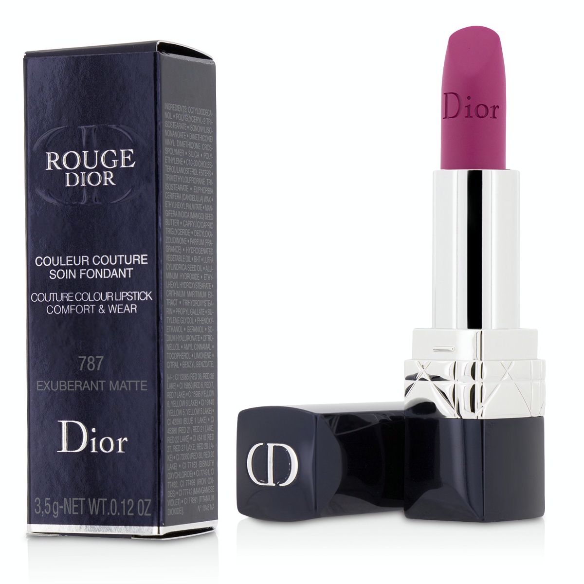 Rouge Dior Couture Colour Comfort  Wear Matte Lipstick - # 787 Exuberant Matte Christian Dior Image