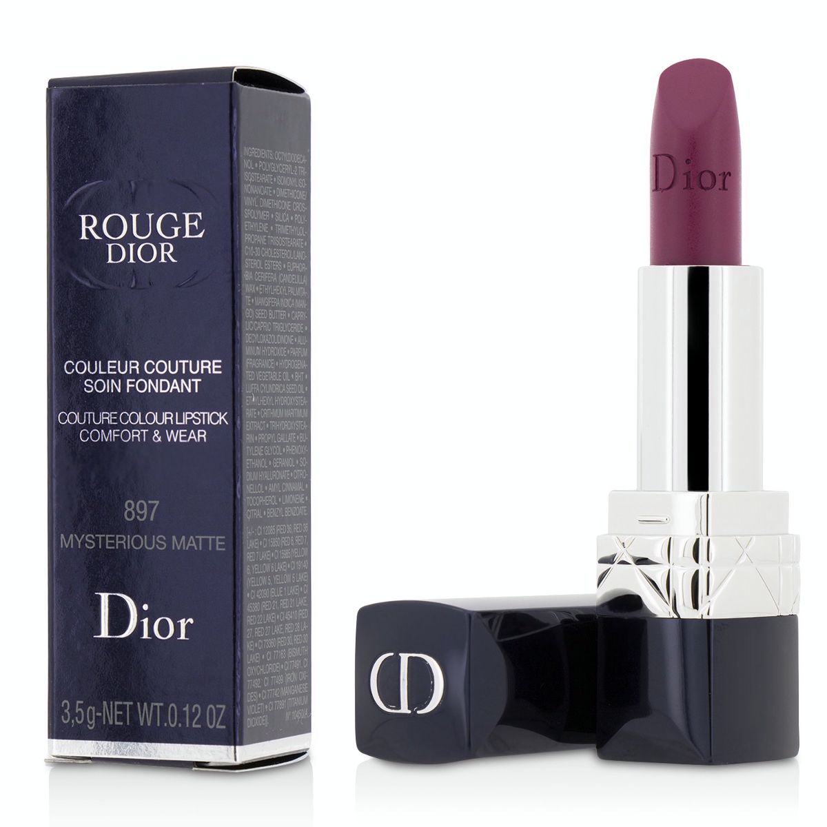 Rouge Dior Couture Colour Comfort  Wear Matte Lipstick - # 897 Mysterious Matte Christian Dior Image