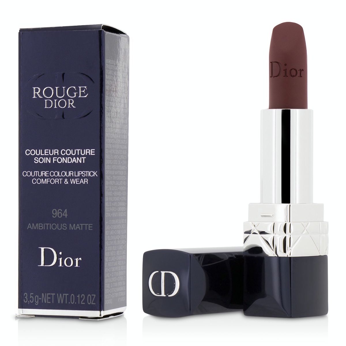Rouge Dior Couture Colour Comfort  Wear Matte Lipstick - # 964 Ambitious Matte Christian Dior Image