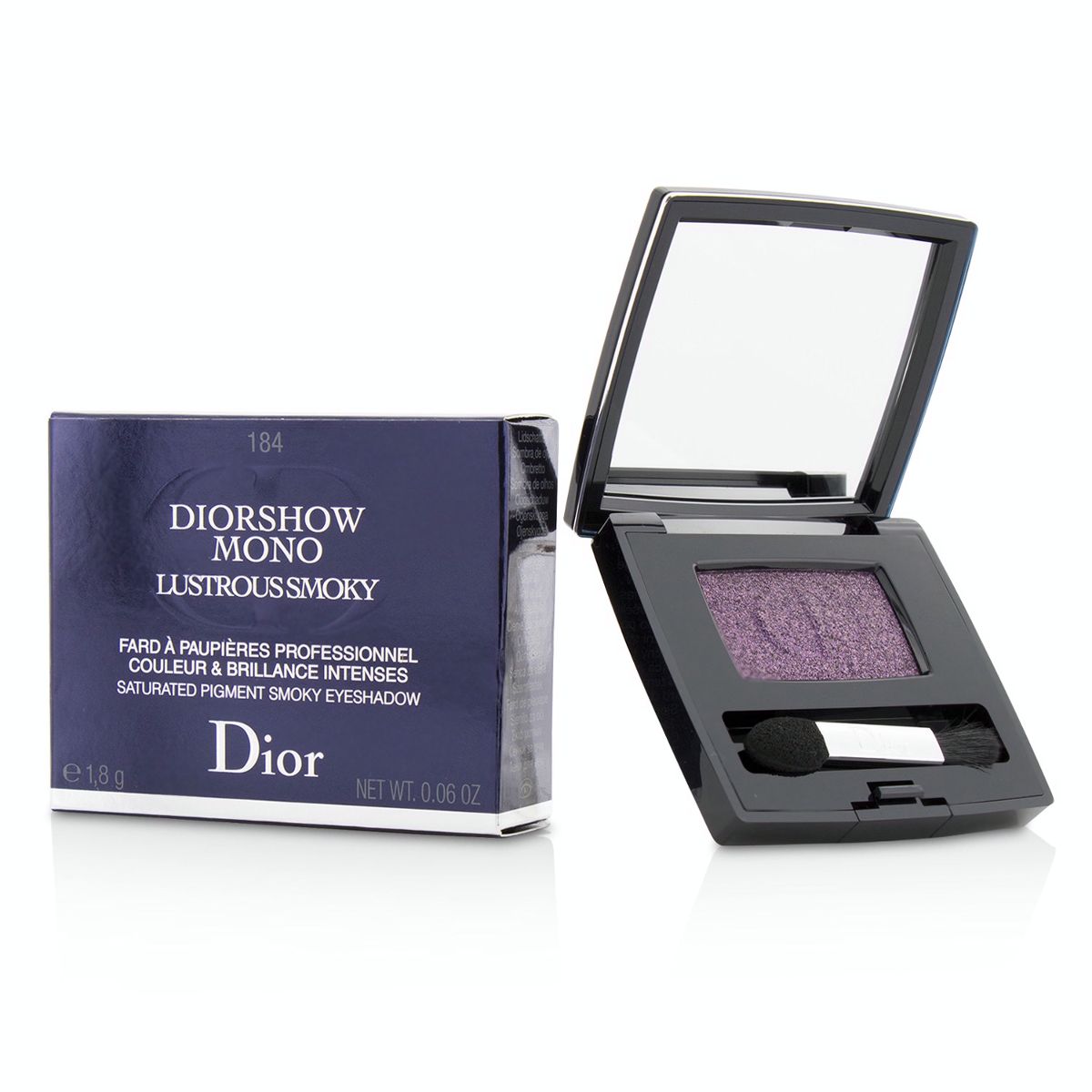 Diorshow Mono Lustrous Smoky Saturated Pigment Smoky Eyeshadow - # 184 Temptation Christian Dior Image