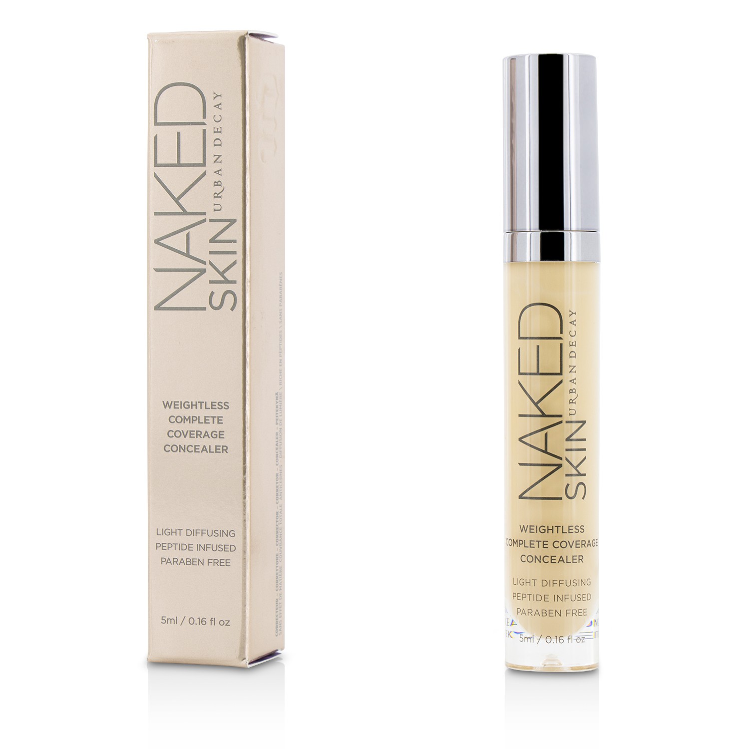 Naked Skin Weightless Complete Coverage Concealer - Light Warm Urban Decay Image