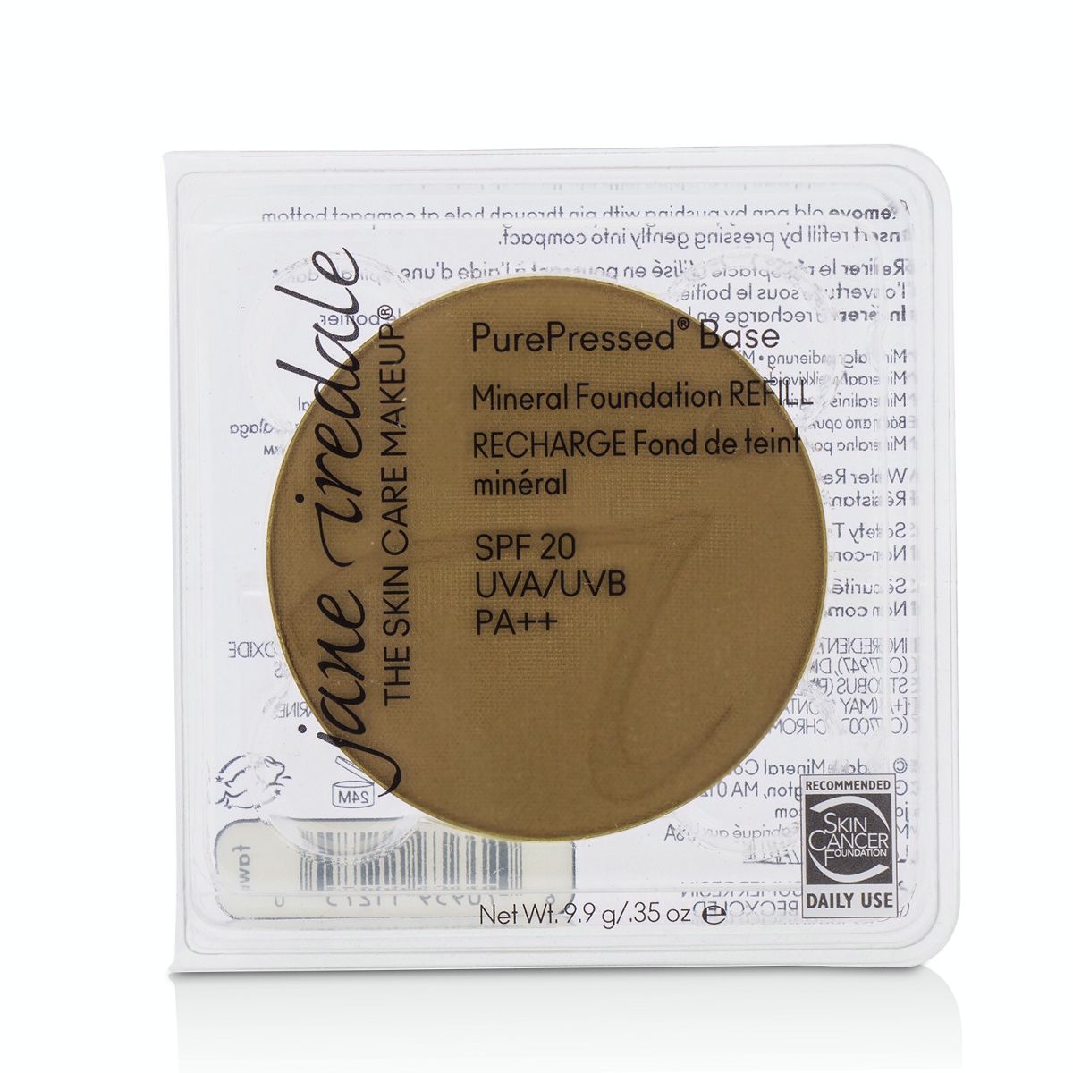 PurePressed Base Mineral Foundation Refill SPF 20 - Fawn Jane Iredale Image