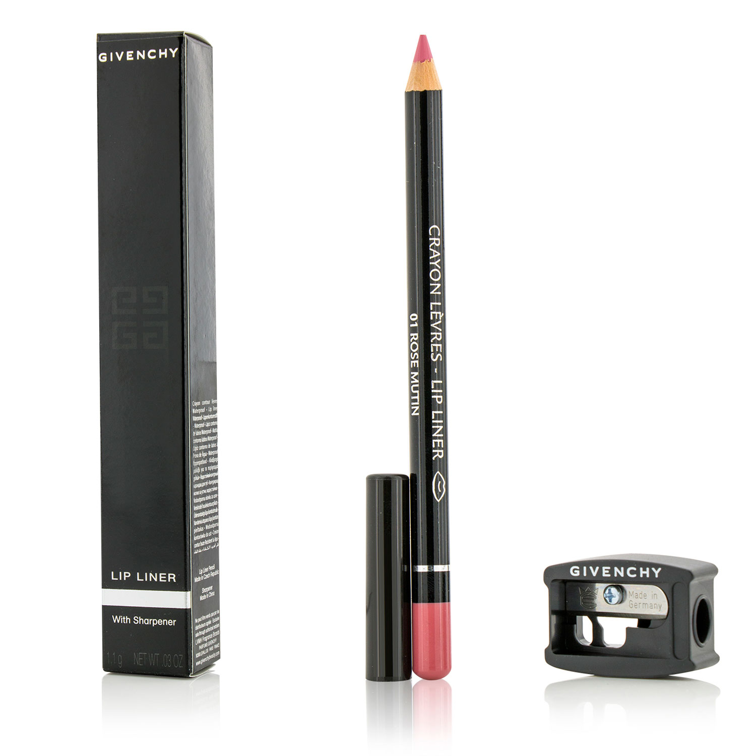 Lip Liner (With Sharpener) - # 01 Rose Mutin Givenchy Image