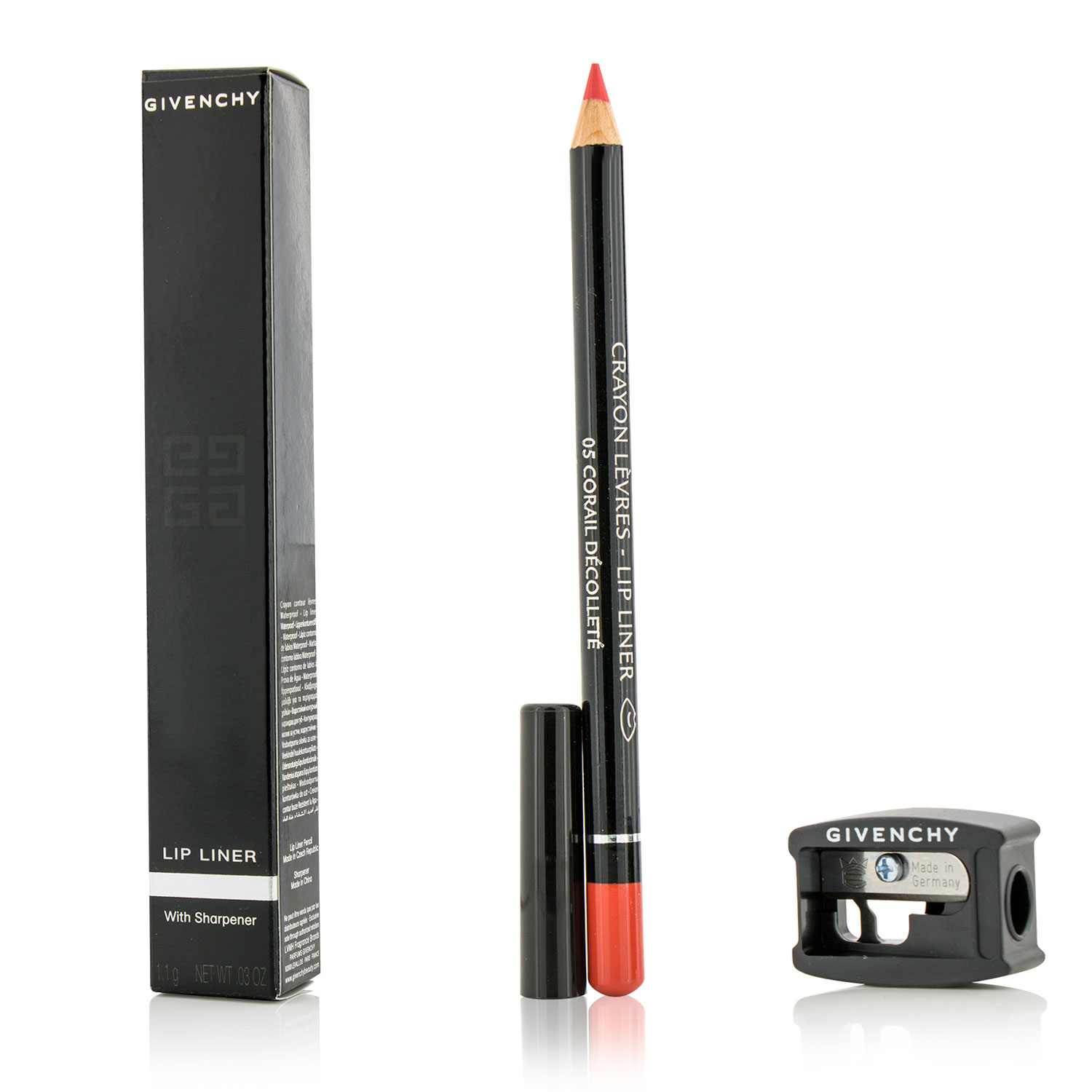 Lip Liner (With Sharpener) - # 05 Corail Decollete Givenchy Image