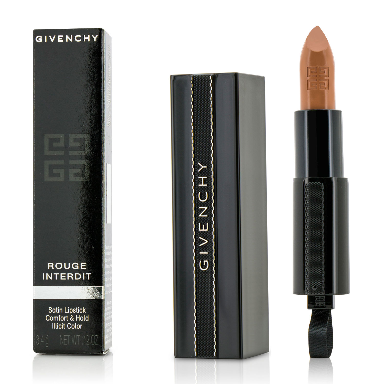 Rouge Interdit Satin Lipstick - # 1 Secret Nude Givenchy Image
