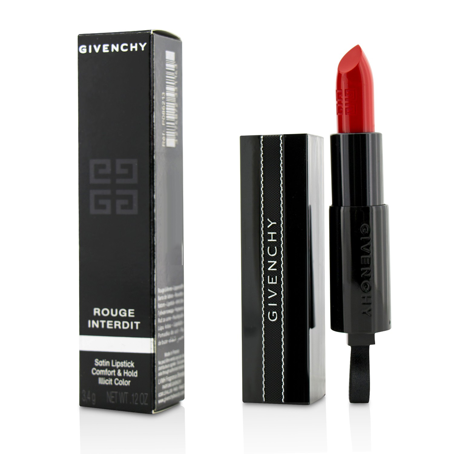 Rouge Interdit Satin Lipstick - # 13 Rouge Interdit Givenchy Image