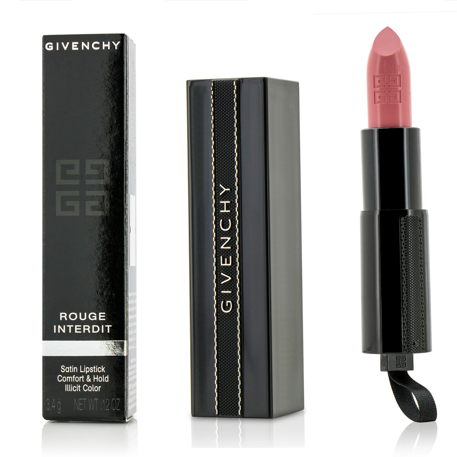 Rouge Interdit Satin Lipstick - # 19 Rosy Night Givenchy Image