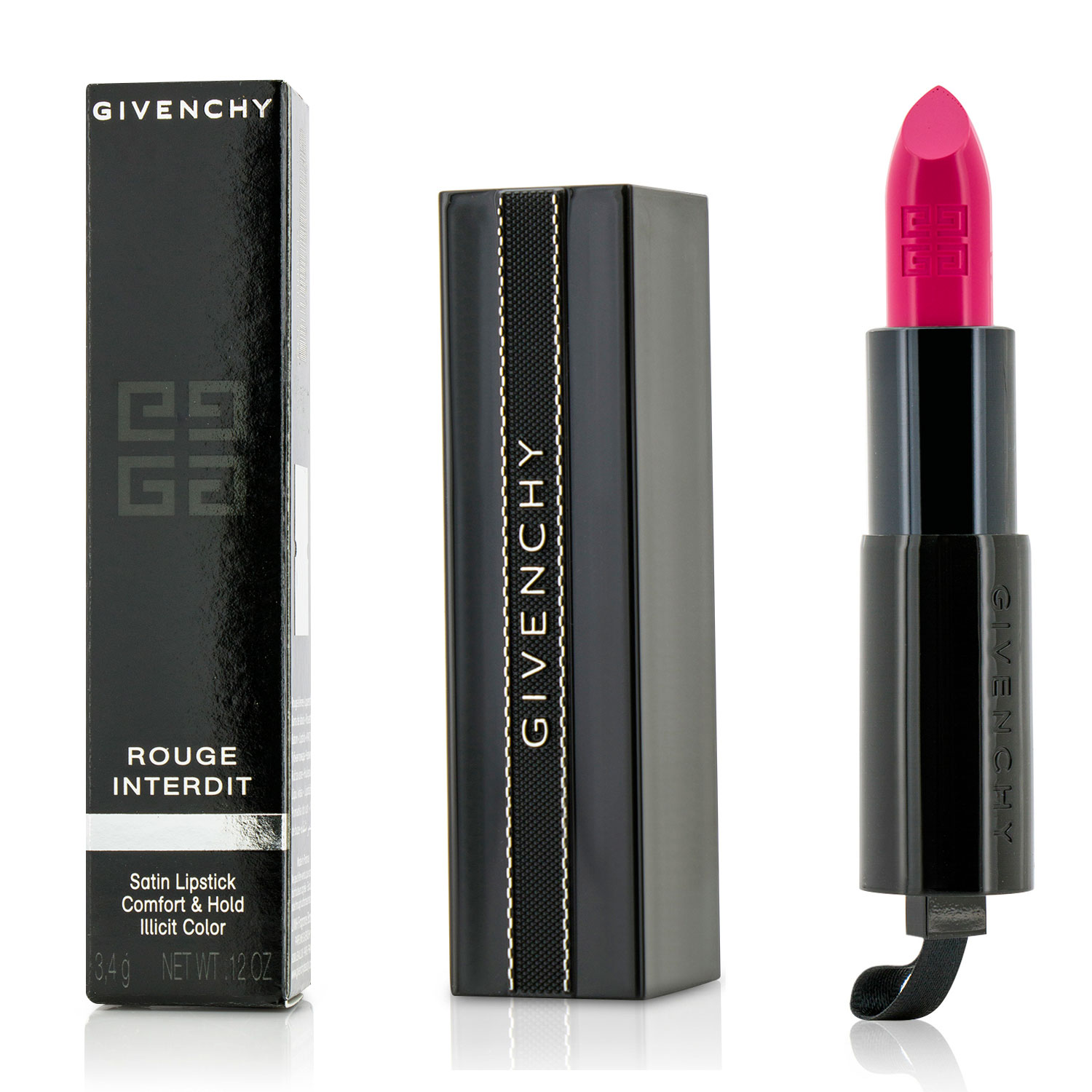 Rouge Interdit Satin Lipstick - # 22 Infrarose Givenchy Image