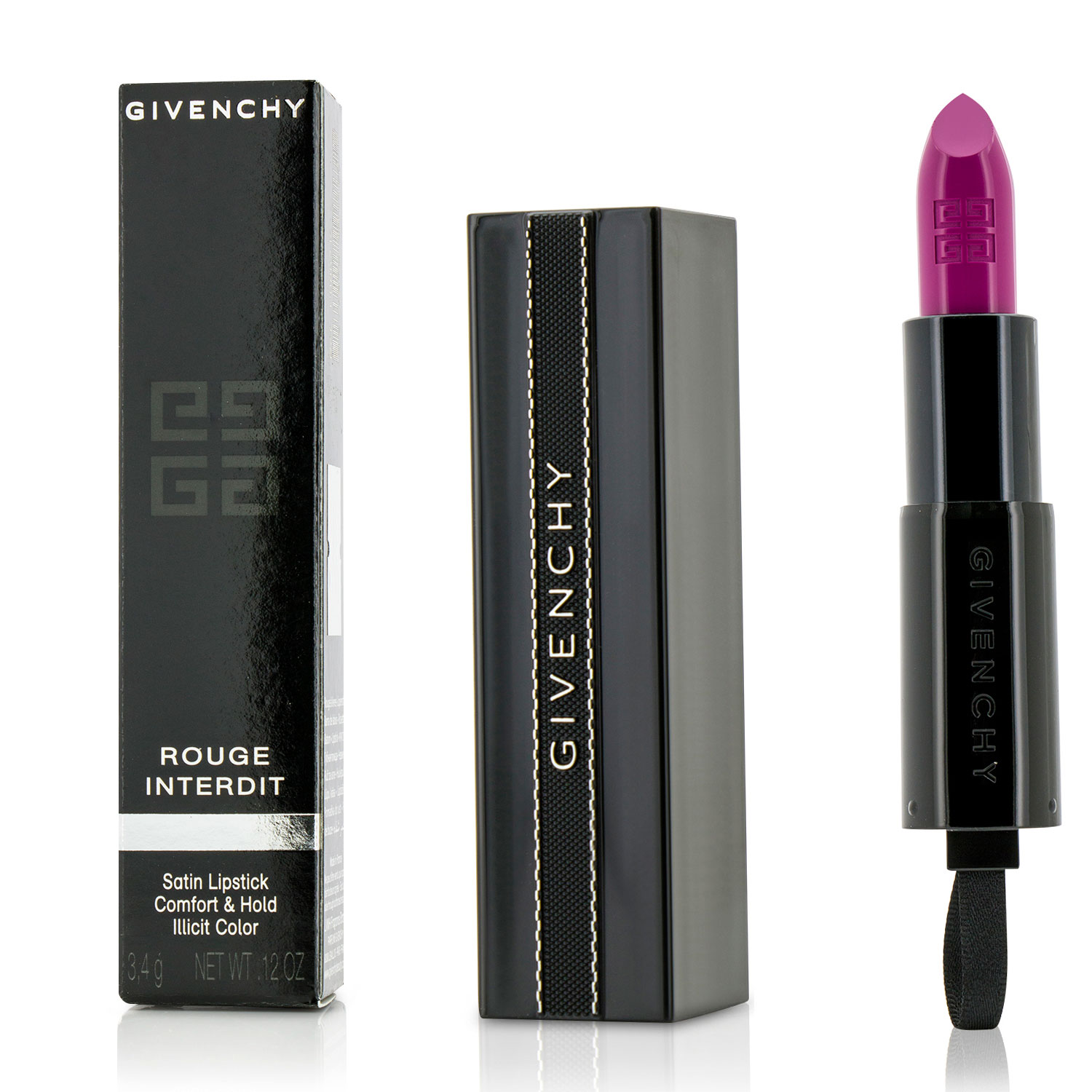 Rouge Interdit Satin Lipstick - # 24 Ultravioline Givenchy Image