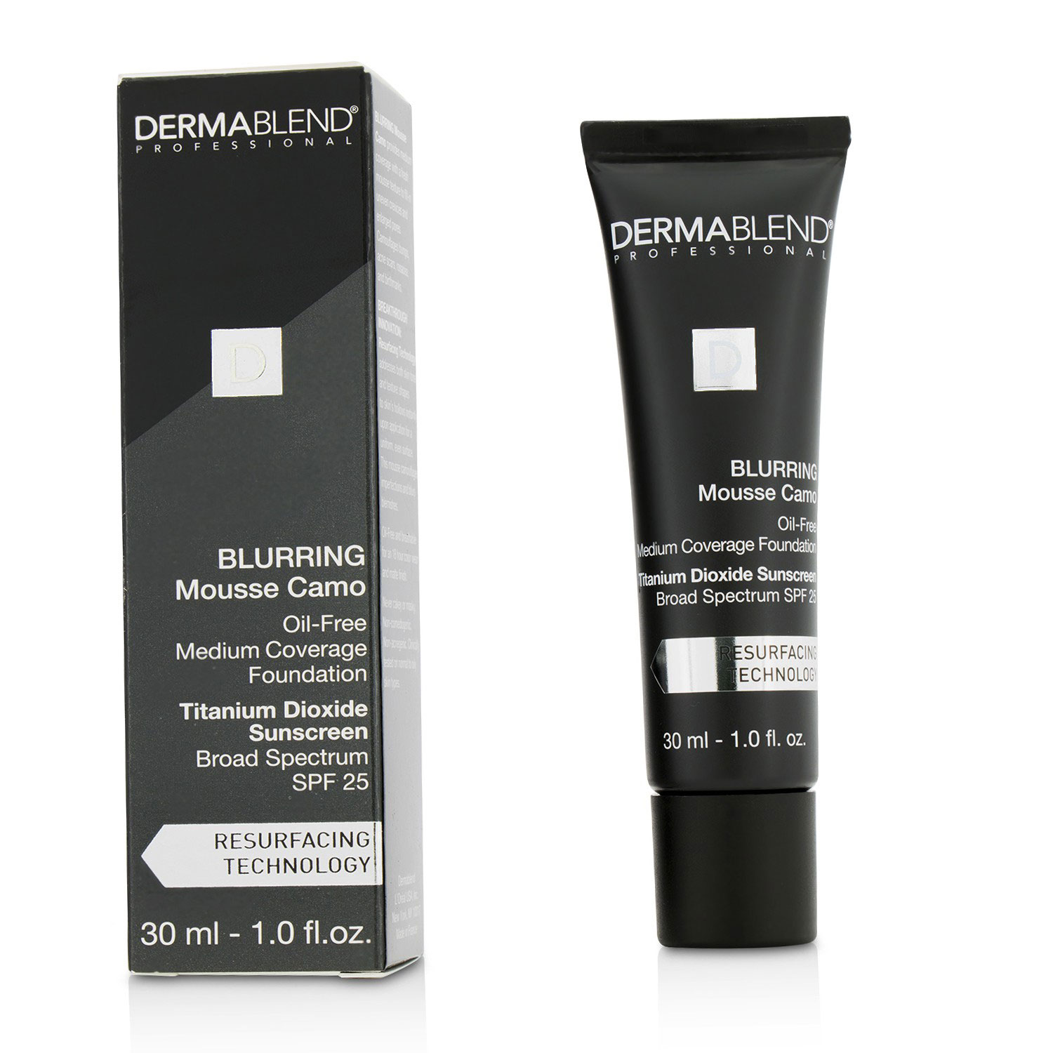 Blurring Mousee Camo Oil Free Foundation SPF 25 (Medium Coverage) - #0C Ivory Dermablend Image