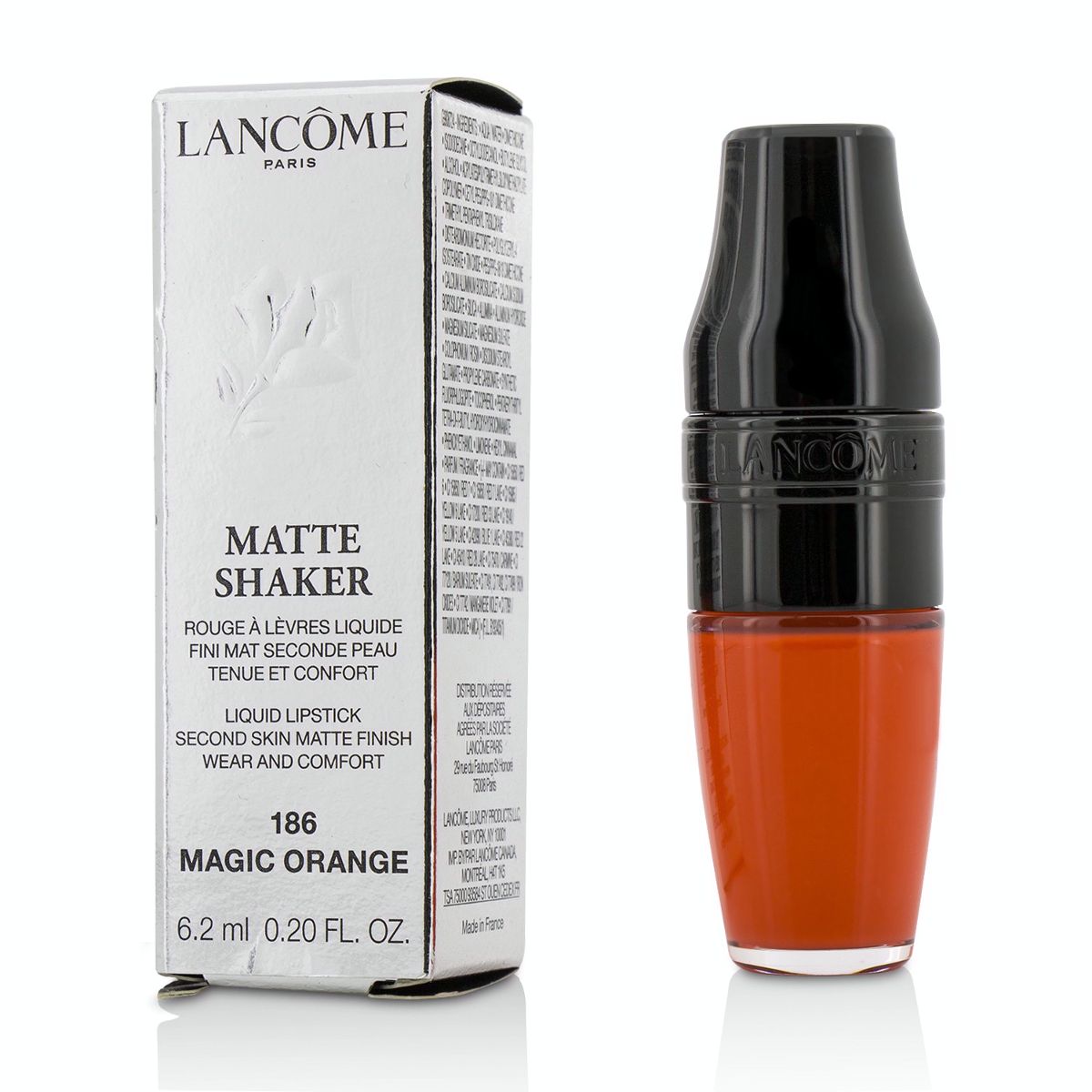 Matte Shaker Liquid Lipstick - # 186 Magic Orange Lancome Image