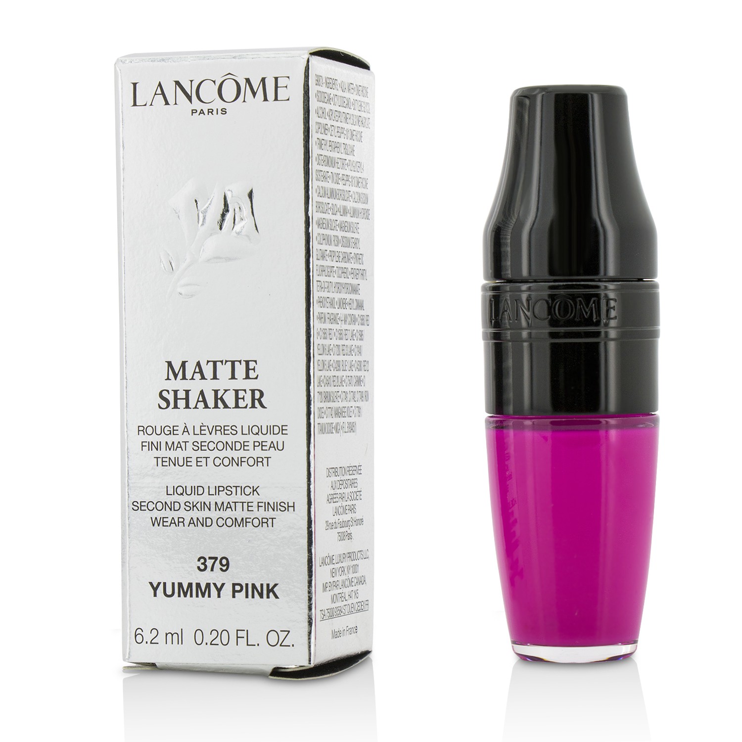 Matte Shaker Liquid Lipstick - # 379 Yummy Pink Lancome Image