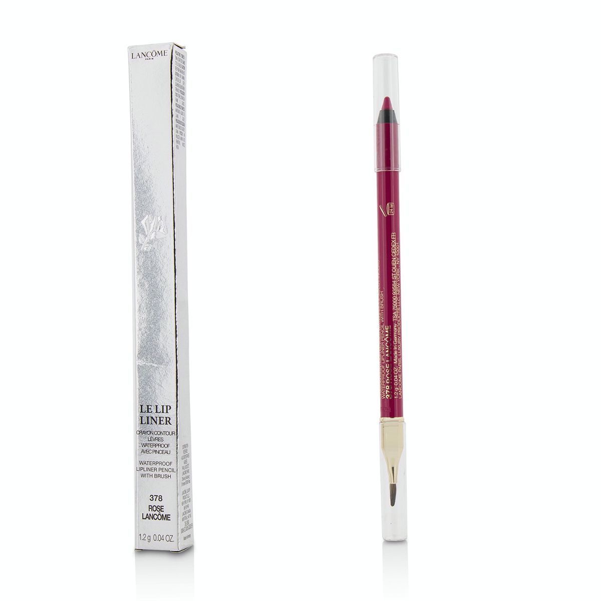 Le Lip Liner Waterproof Lip Pencil With Brush - #378 Rose Lanc?me Lancome Image