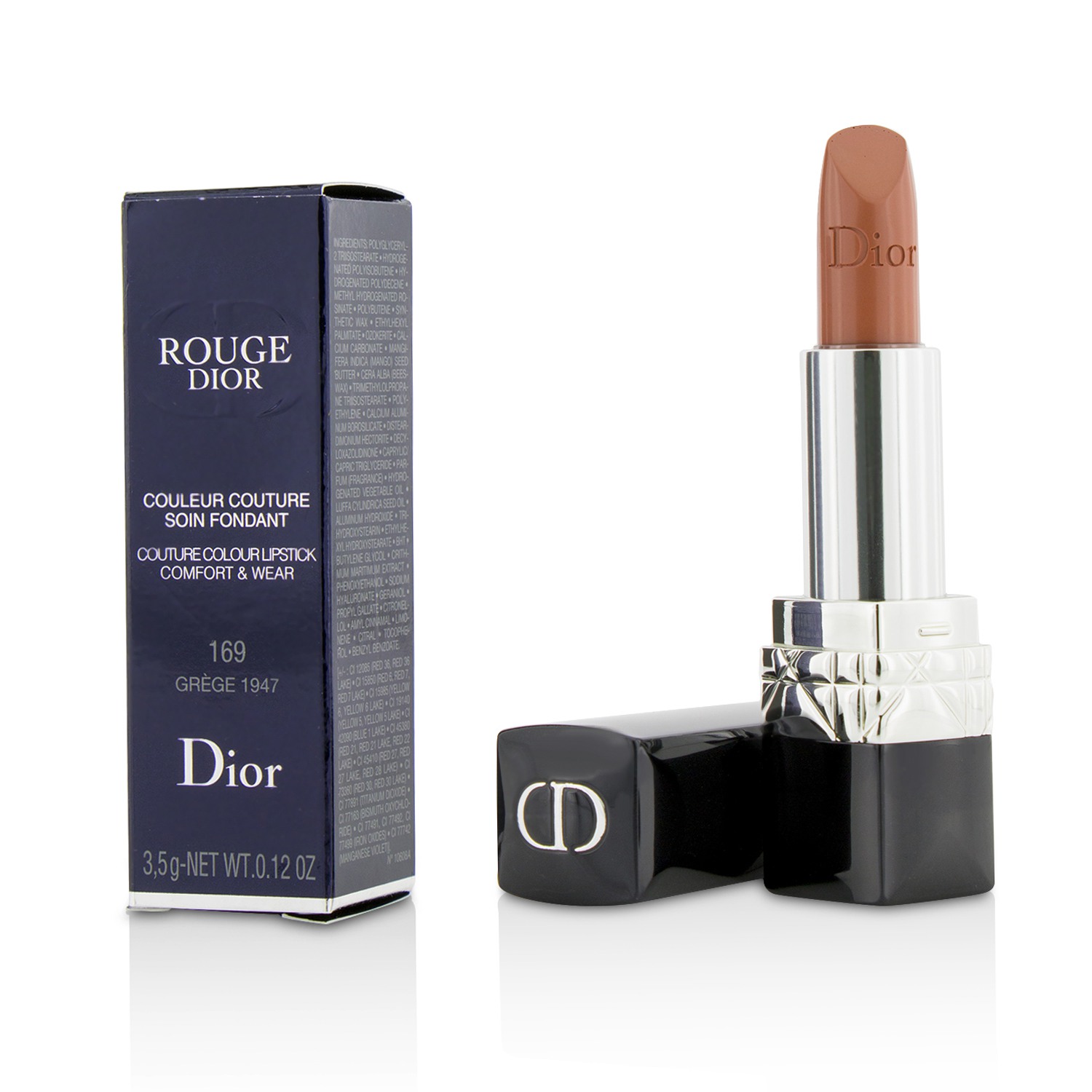 Rouge Dior Couture Colour Comfort & Wear Lipstick - # 169 Grege 1947 Christian Dior Image