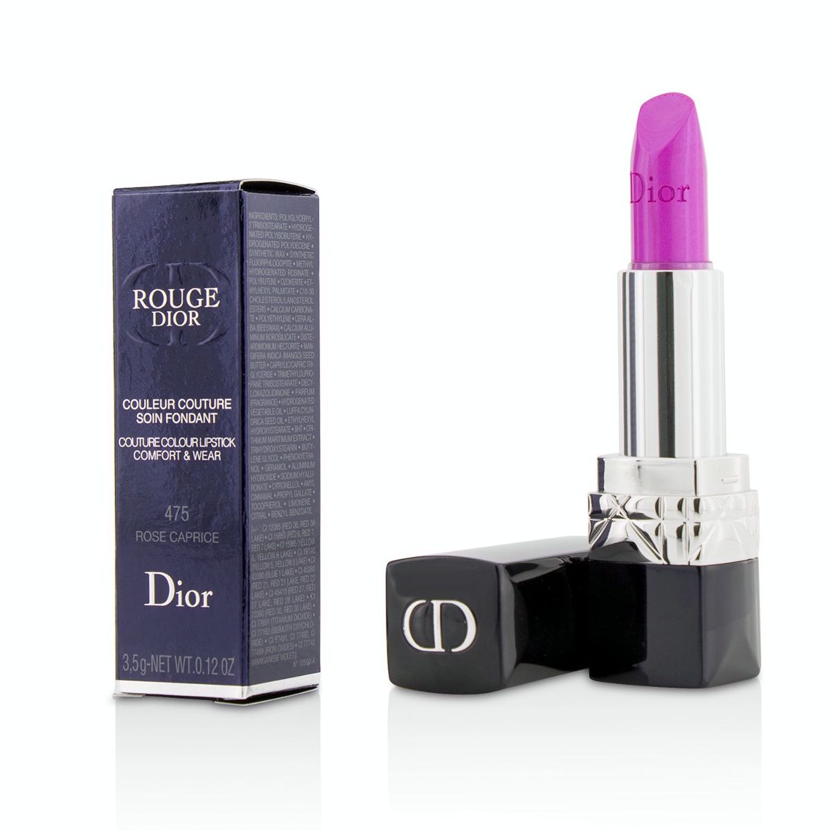 Rouge Dior Couture Colour Comfort  Wear Lipstick - # 475 Rose Caprice Christian Dior Image