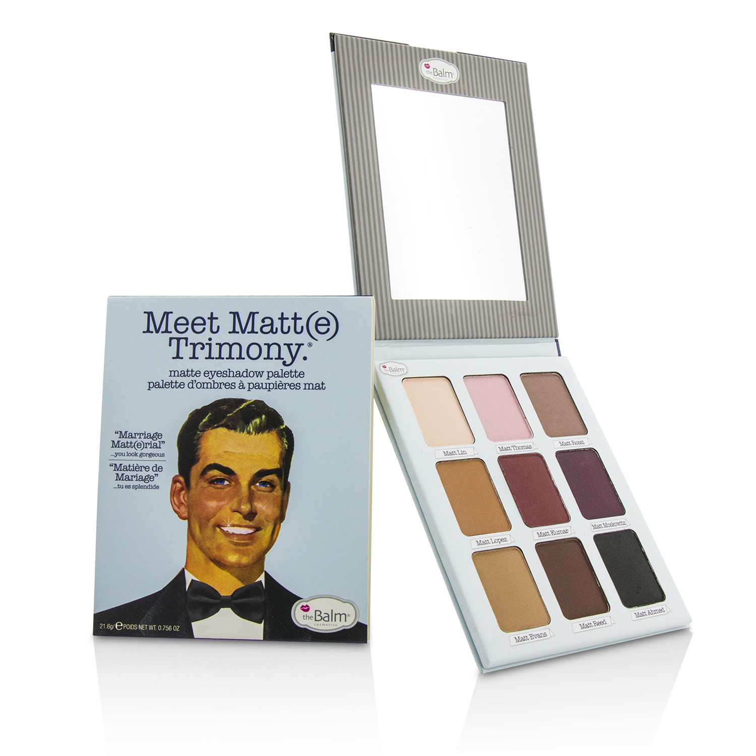 Meet Matt(e) Trimony Matte Eyeshadow Palette TheBalm Image