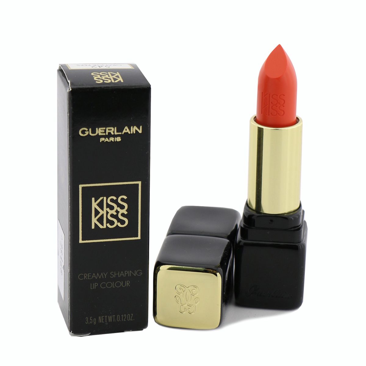 KissKiss Creamy Shaping Lip Colour - #542 Orange Peps Guerlain Image