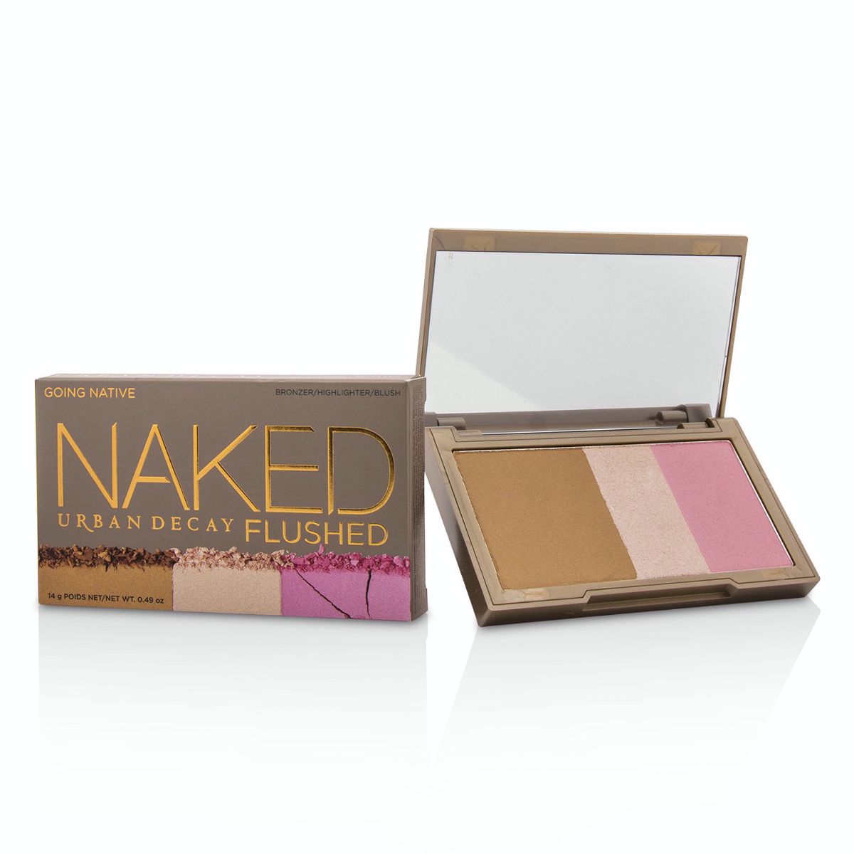 Naked Flushed - Going Native (1x Blush 1x Bronzer 1x Highlighter) Urban Decay Image