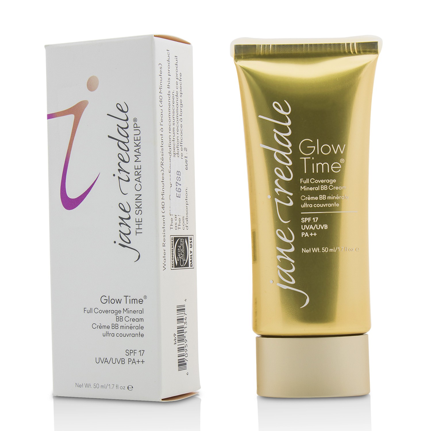 Glow Time Full Coverage Mineral BB Cream SPF 17 - BB9 Jane Iredale Image