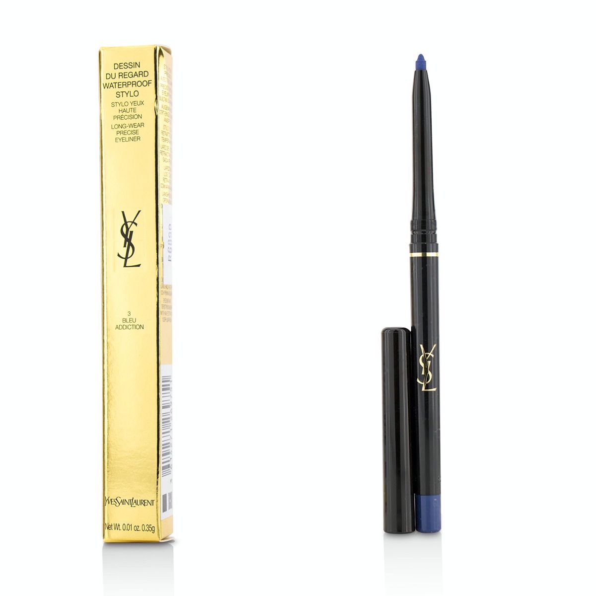 Dessin Du Regard Waterproof Stylo Long Wear Precise Eyeliner - # 3 Bleu Addiction Yves Saint Laurent Image