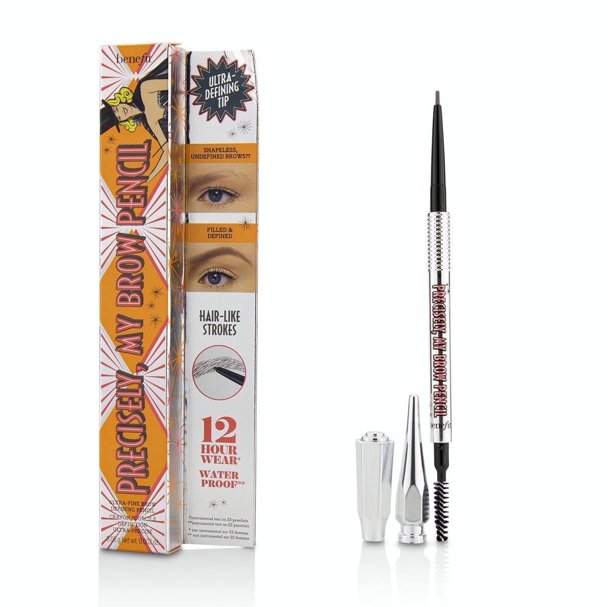 Precisely My Brow Pencil (Ultra Fine Brow Defining Pencil) - # 3 (Medium) Benefit Image