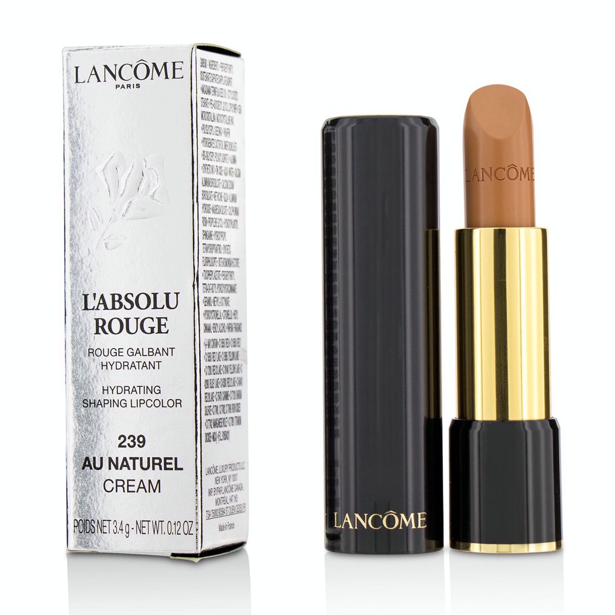 L Absolu Rouge Hydrating Shaping Lipcolor - # 239 Au Naturel (Cream) Lancome Image