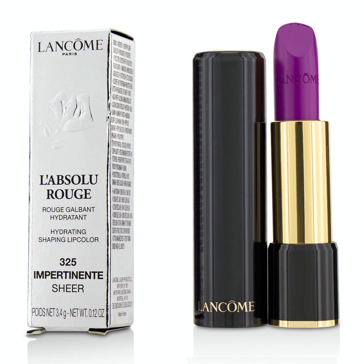 L Absolu Rouge Hydrating Shaping Lipcolor - # 325 Impertinente (Sheer) Lancome Image