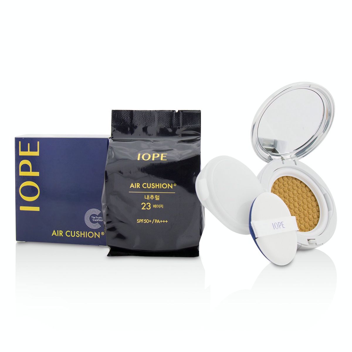 Air Cushion SPF50 With Extra Refill - #N23 (Natural Beige) IOPE Image