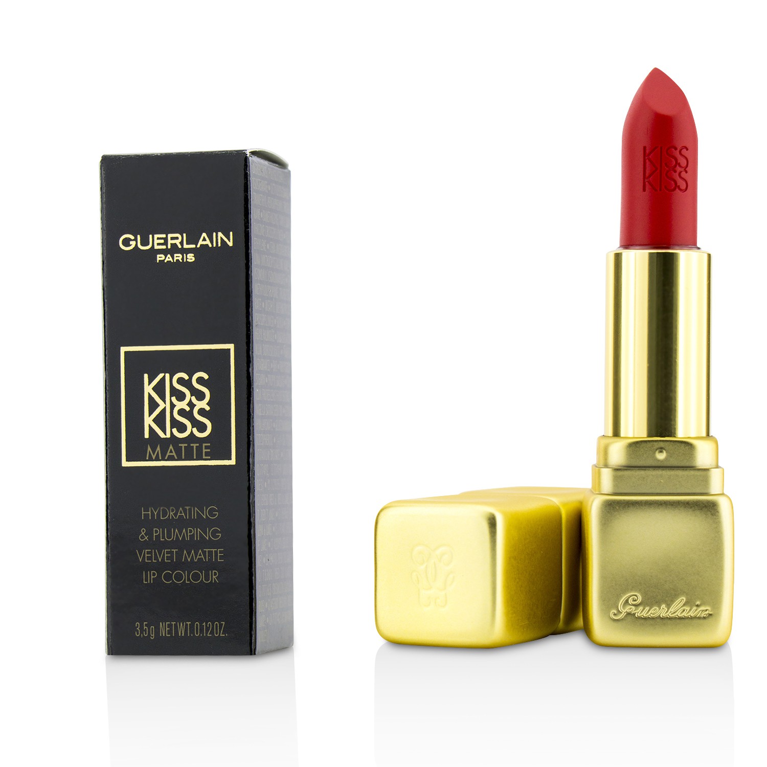 KissKiss Matte Hydrating Matte Lip Colour - # M331 Chilli Red Guerlain Image