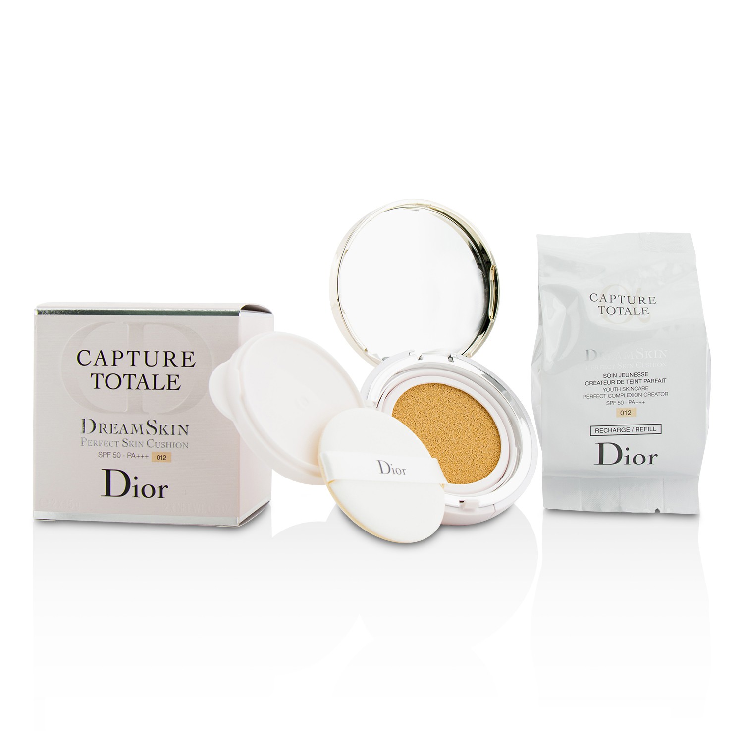 Capture Totale Dreamskin Perfect Skin Cushion SPF 50 With Extra Refill - # 012 Christian Dior Image