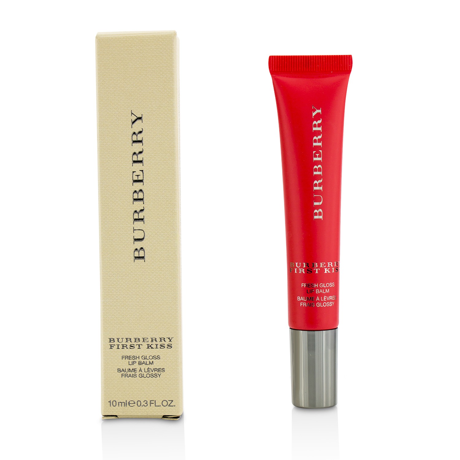 Burberry First Kiss Fresh Gloss Lip Balm - # No. 04 Crushed Red Burberry Image