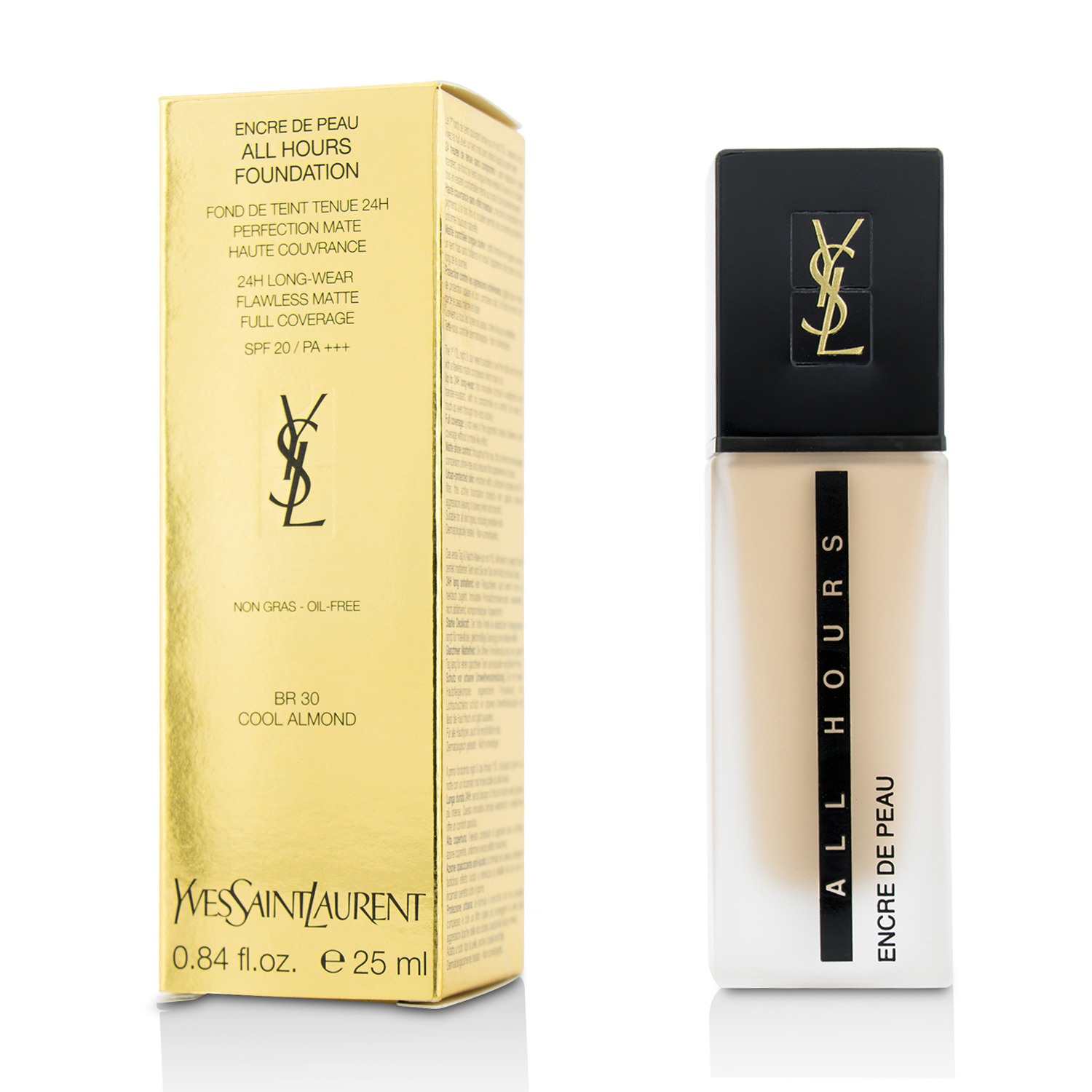 All Hours Foundation SPF 20 - # BR30 Cool Almond Yves Saint Laurent Image