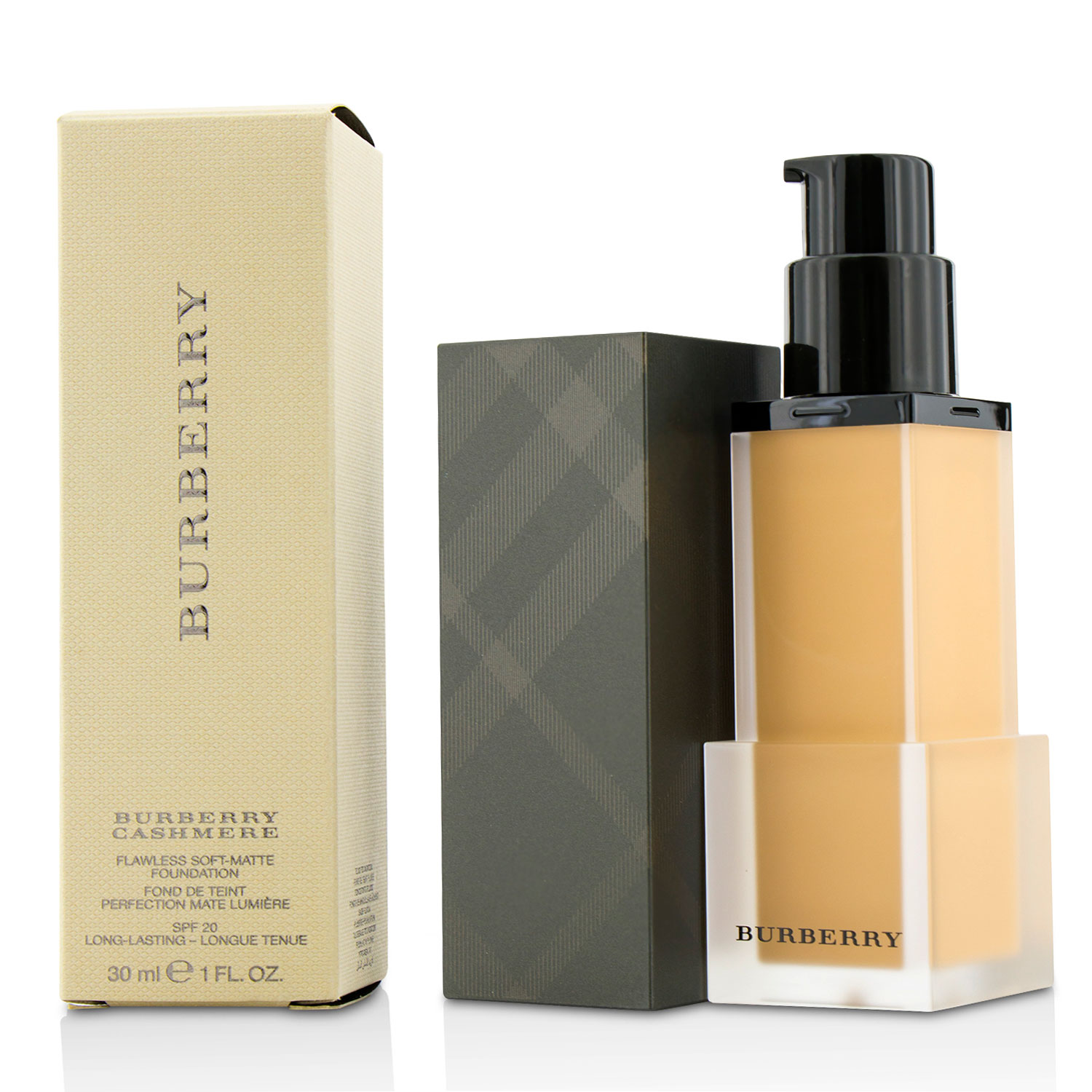 Burberry Cashmere Flawless Soft Matte Foundation SPF 20 - # No. 34 Warm Nude Burberry Image