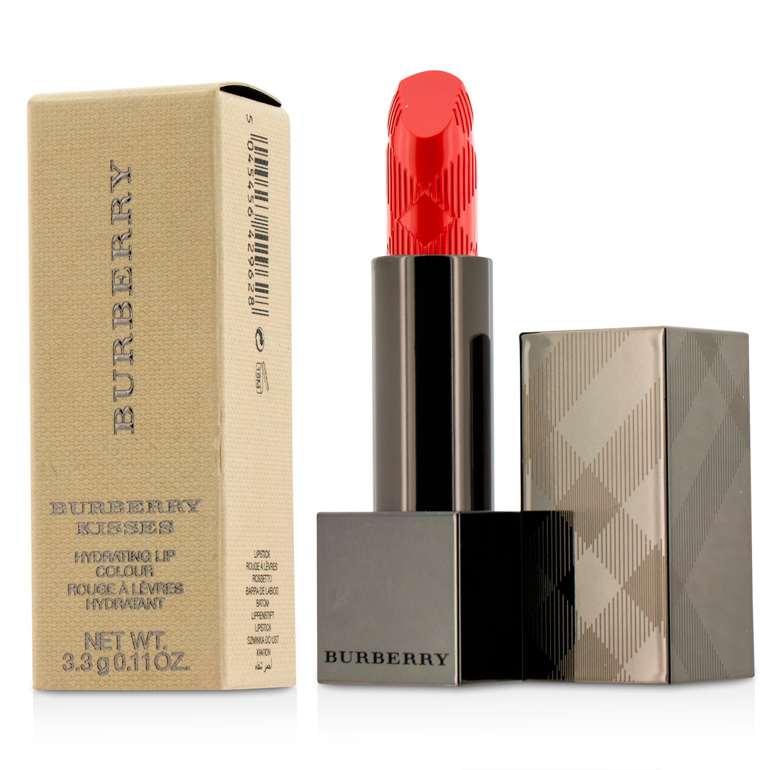 Burberry Kisses Hydrating Lip Colour - # No. 109 Military Red Burberry Image