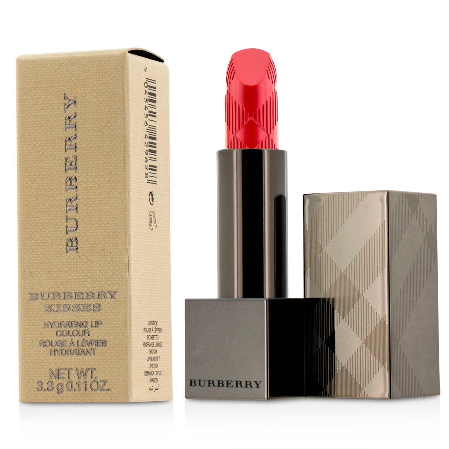 Burberry Kisses Hydrating Lip Colour - # No. 105 Poppy Red Burberry Image
