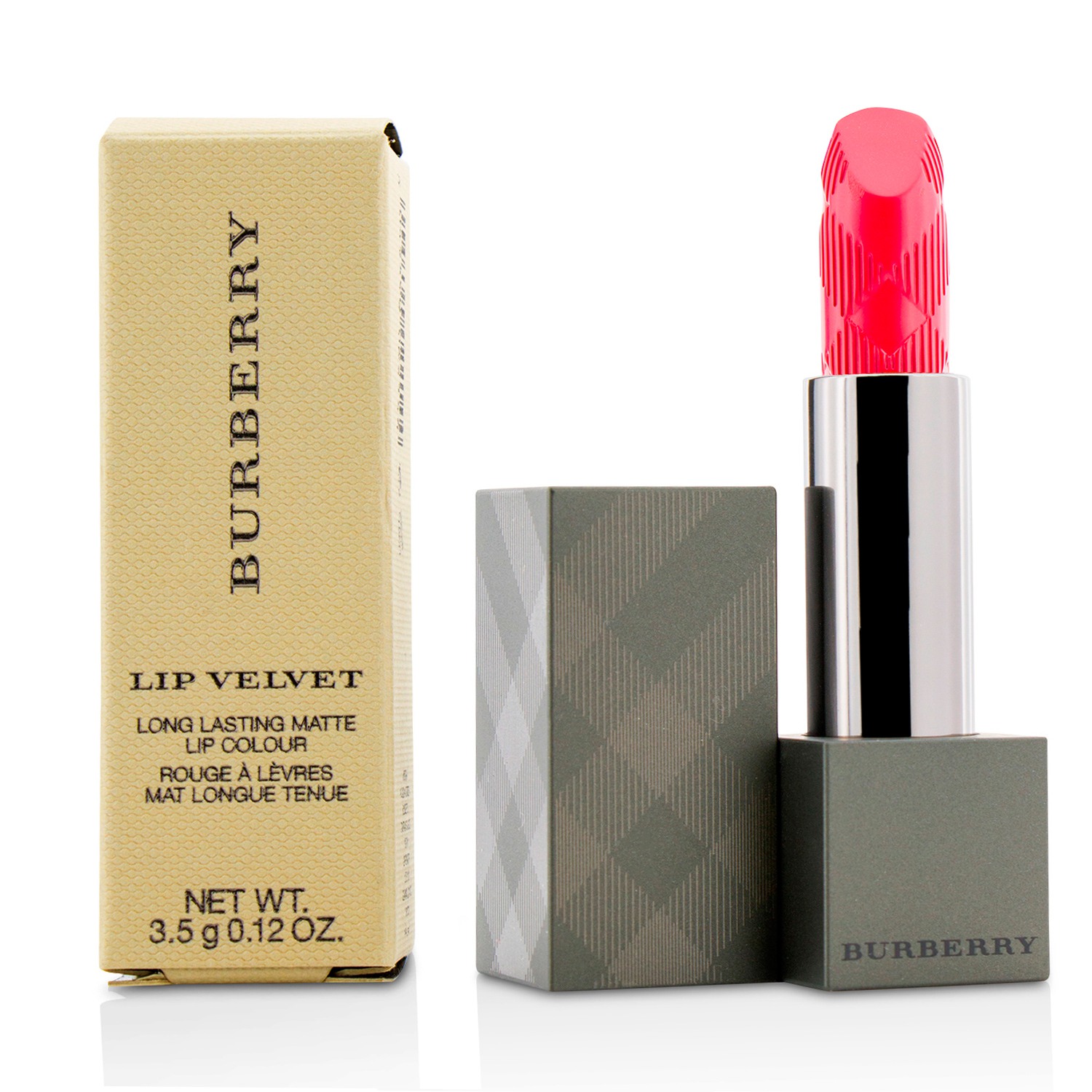 Lip Velvet Long Lasting Matte Lip Colour - # No. 419 Magenta Pink Burberry Image