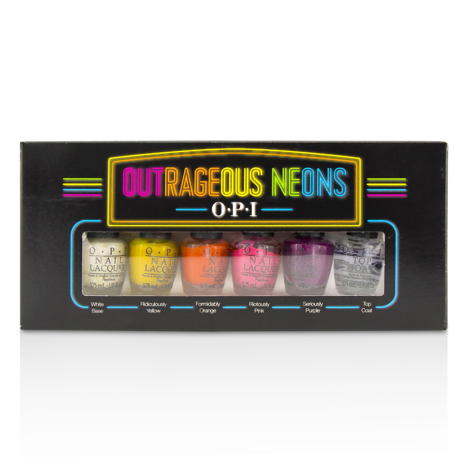 Outrageous Neons Mini Nail Lacquer Set O.P.I Image