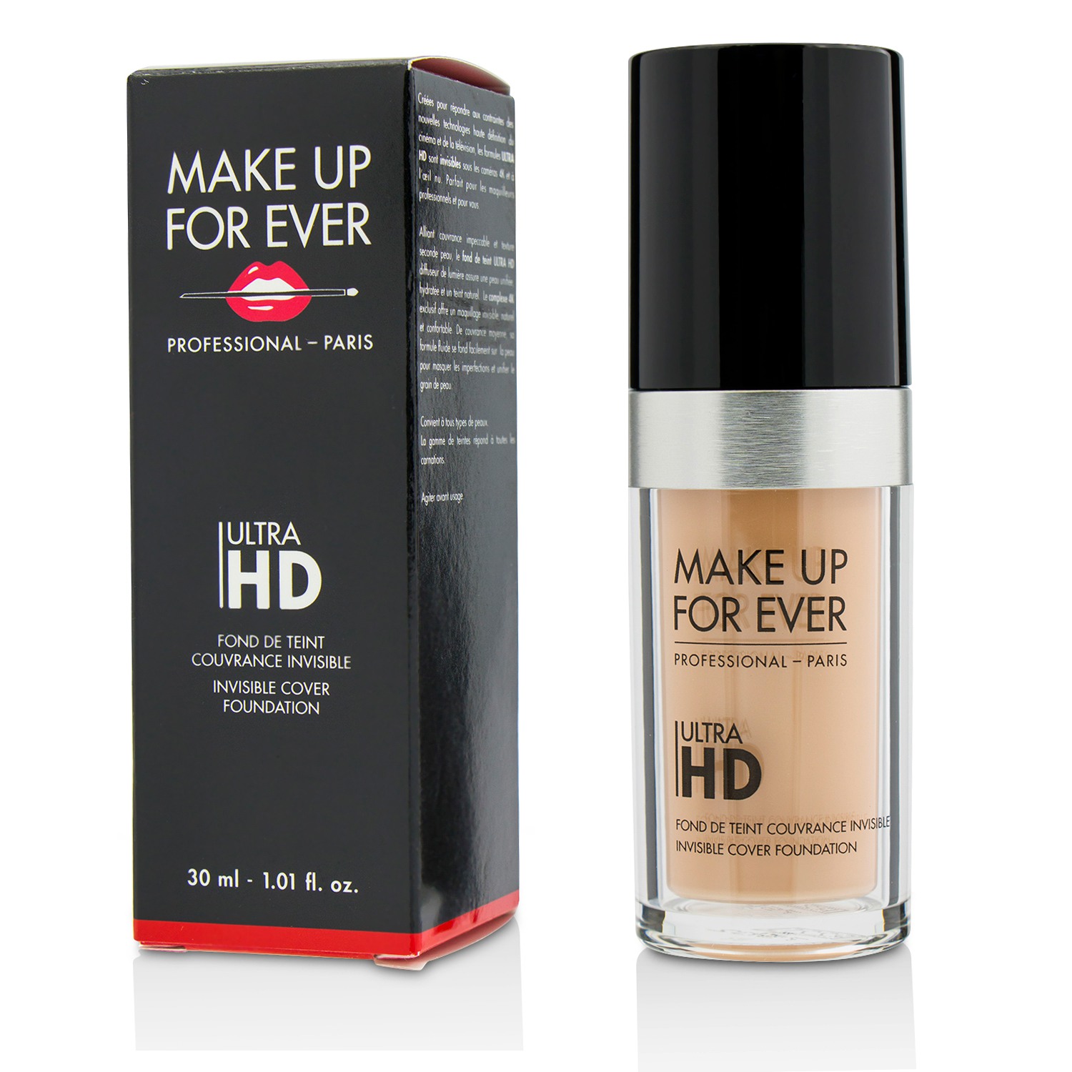 Ultra HD Invisible Cover Foundation - # R220 (Pink Porcelain) Make Up For Ever Image