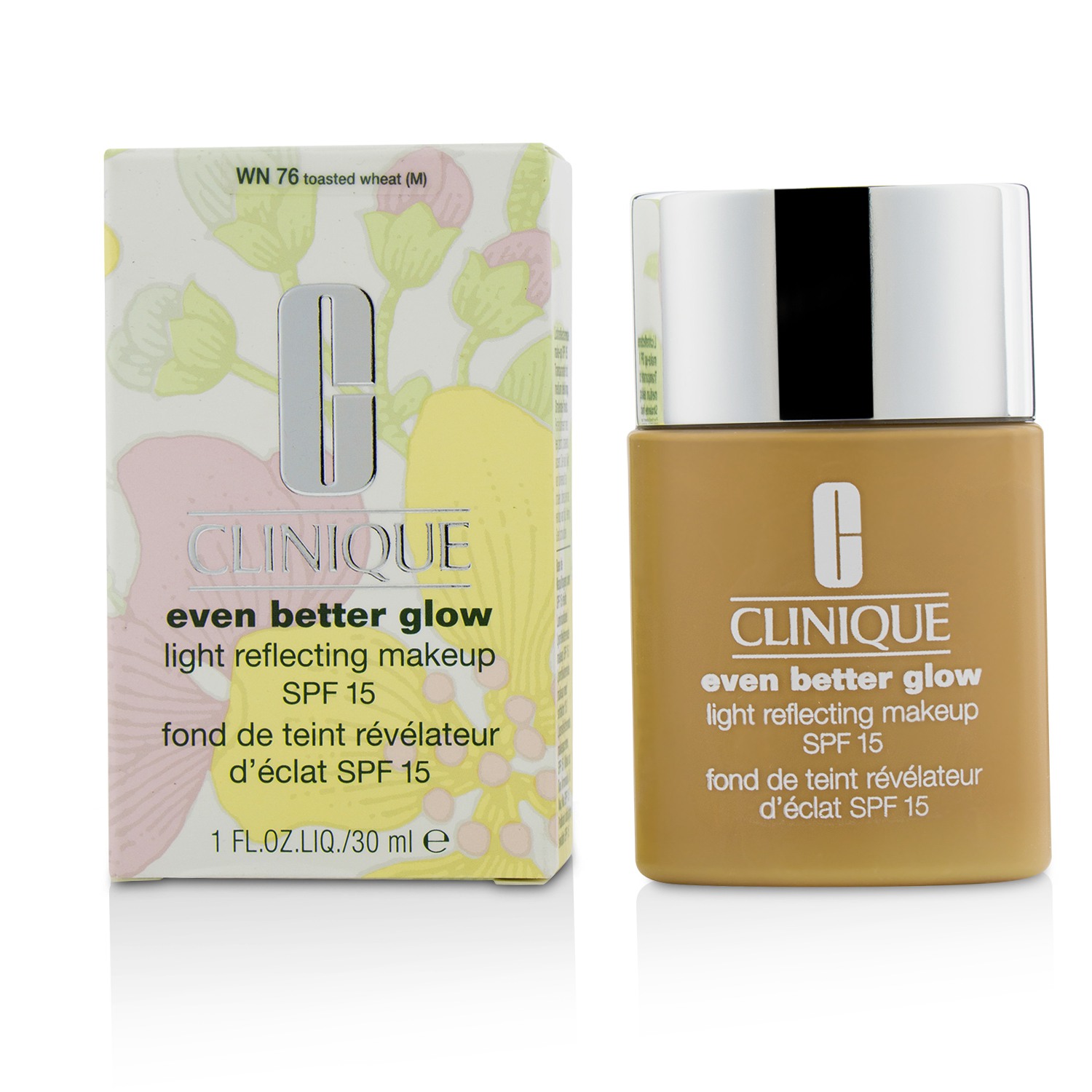 Even Better Glow Light Reflecting Makeup SPF 15 - # WN 76 Toasted Wheat Clinique Image