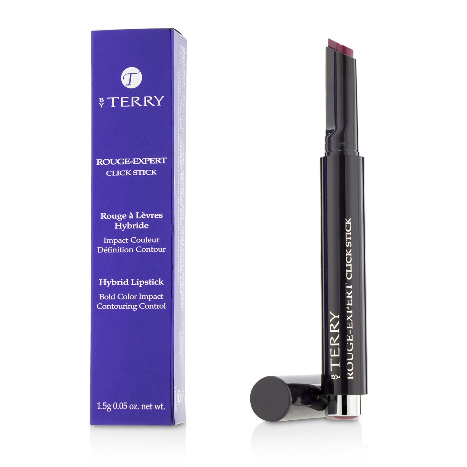 Rouge Expert Click Stick Hybrid Lipstick - # 22 Play Plum By Terry Image