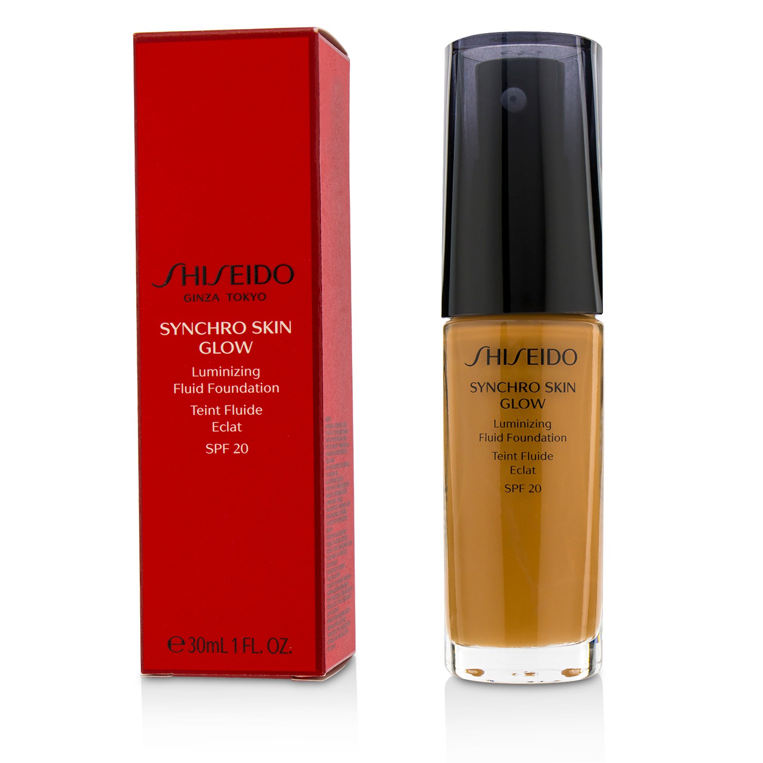 Synchro Skin Glow Luminizing Fluid Foundation SPF 20 - # Neutral 5 Shiseido Image